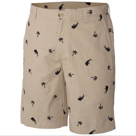 Columbia PFG Super Bonehead Shorts 36 Tan - Picture 1 of 9